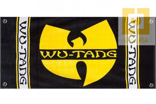 美国武当wutangclanhiphop风格墙壁装饰挂旗壁饰