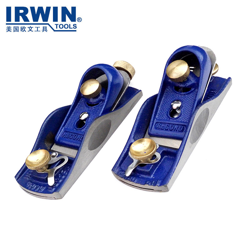 短刨美国irwin欧文单手木工刨刀手推力确欧式木刨
