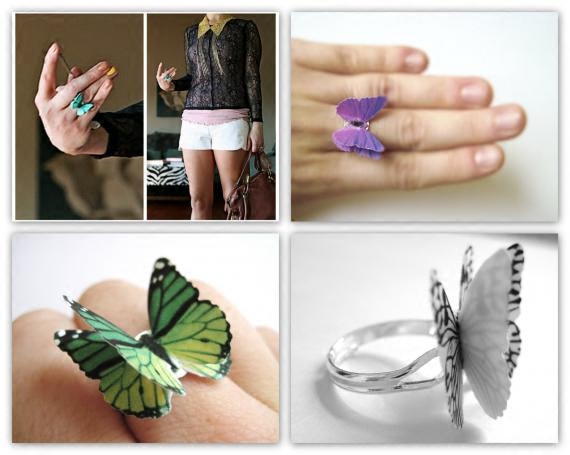 美国代购declare手作别致精美染色3d效果黑白戒指