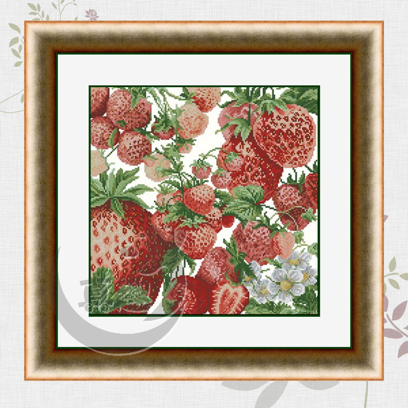 十字绣真趣绣坊法国正品dmc套件餐厅客厅新鲜十字绣套件