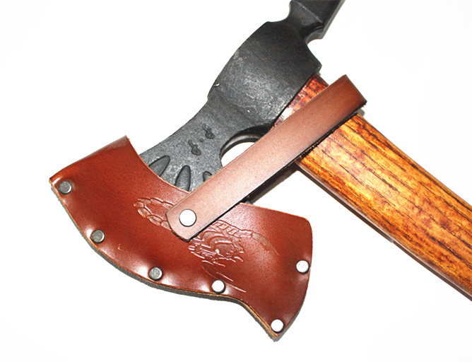 斧子俄罗斯户外斧头野营工兵进口开山锻打手工工兵斧