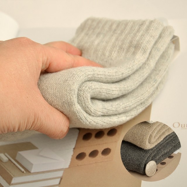 3 pairs of winter socks men's thickened plus velvet towel rabbit wool socks super thick winter tube warm terry socks 3 pairs of winter socks men's thickened plus velvet towel rabbit wool socks super thick winter tube warm terry socks