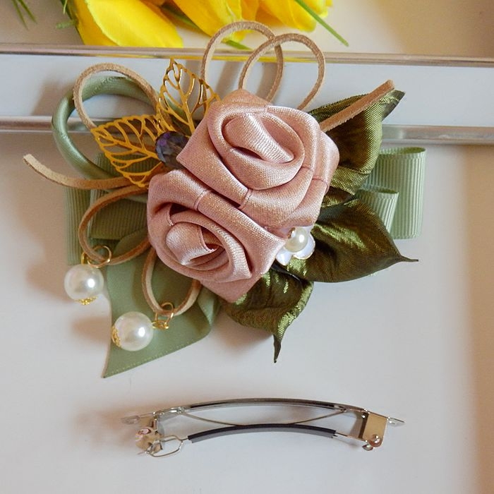 铭约饰界手工手工制制作发饰发夹蝴蝶结扭扭夹头发饰