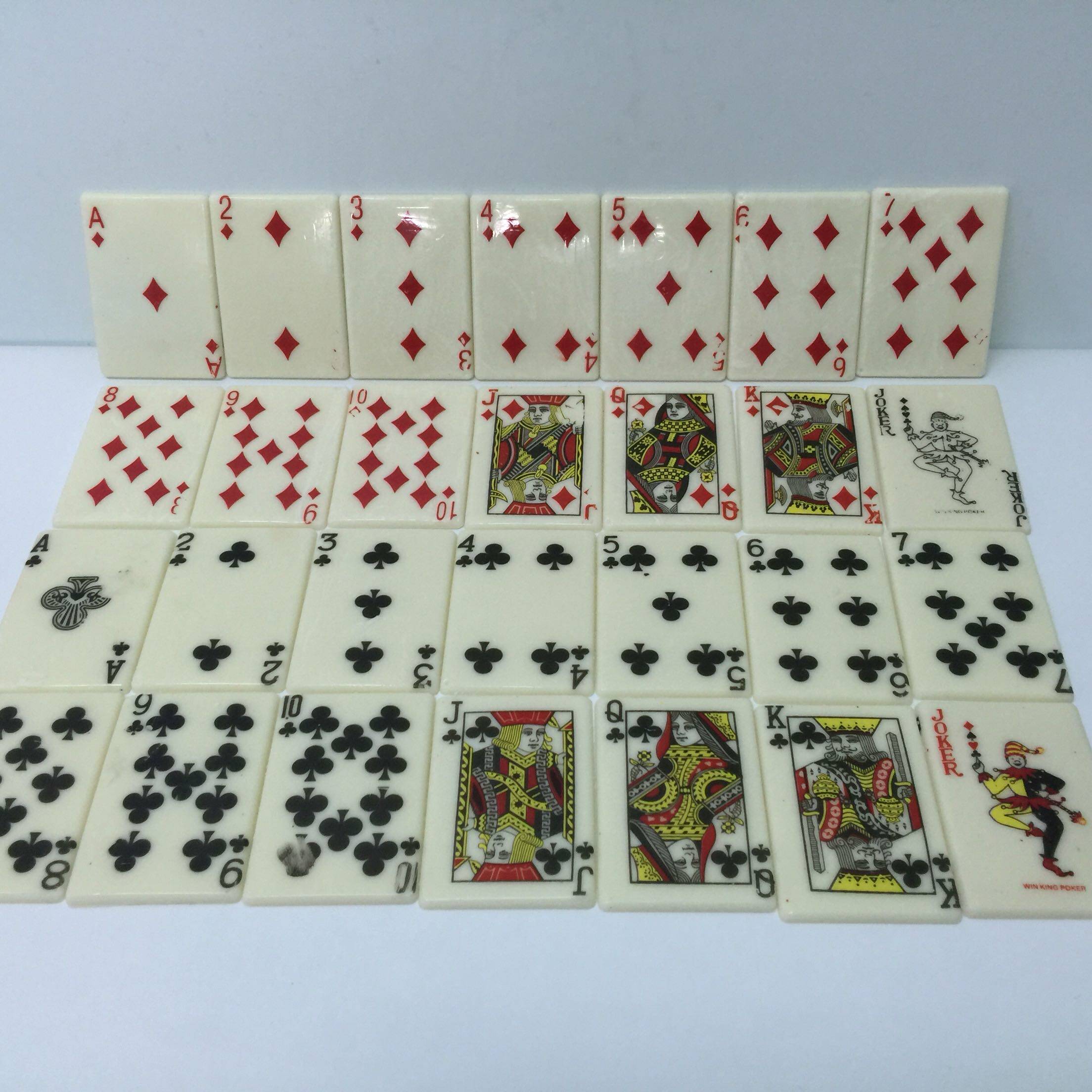 蛋糕装饰片冰淇淋巧克力片插件插片 扑克牌同花顺28片4盒包邮