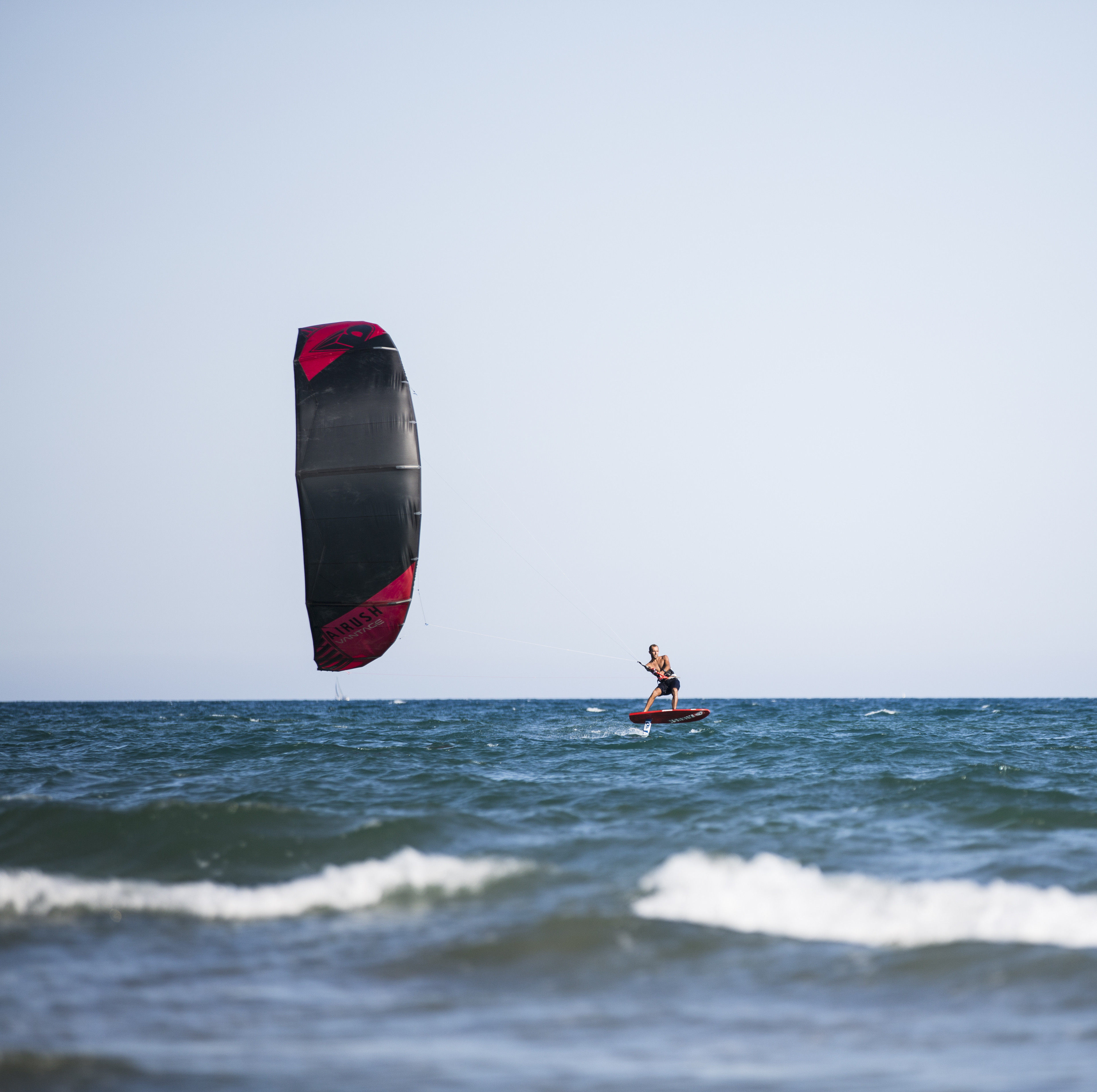 风筝西班牙airushvantage2018冲浪雪地微风滑翔伞