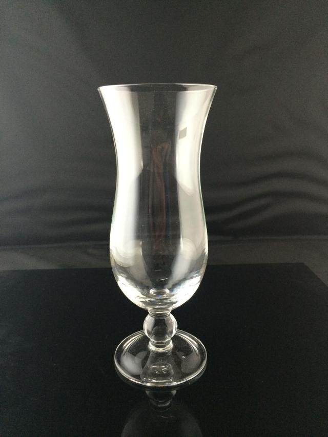 果汁彩色玻璃杯特饮杯有脚飓风特带风情奶茶玻璃杯