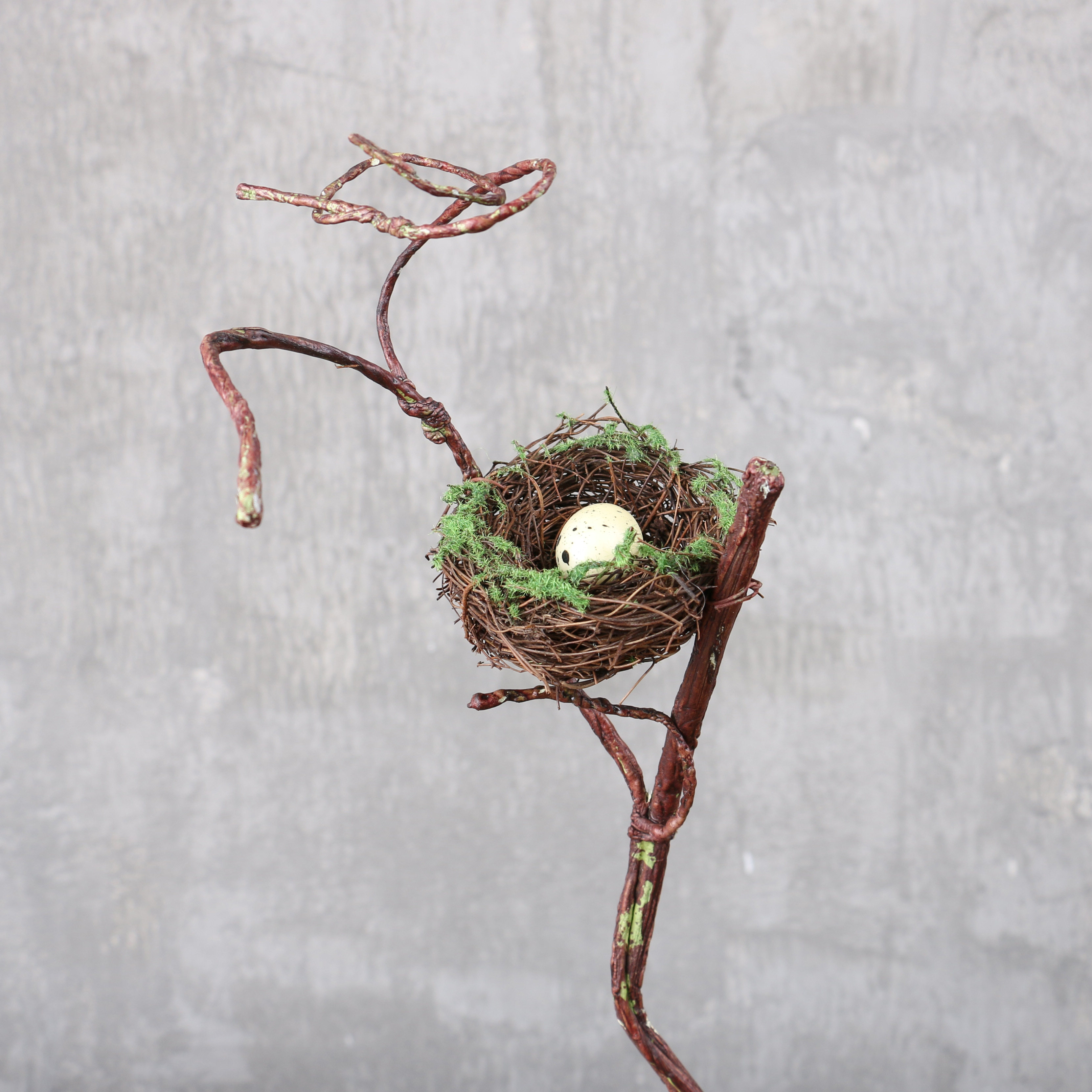 树枝鸟窝鸟巢仿真鸟蛋橱窗拍摄道具森林样板房摆件