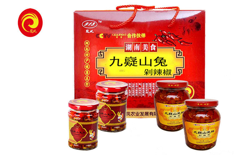 特产湖南永州宁远九嶷山兔辣椒兔肉礼盒送礼兔肉干
