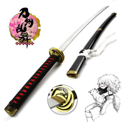 刀剑乱舞鸣狐日本动漫cosplay表演武器道具木刀cosplay配件