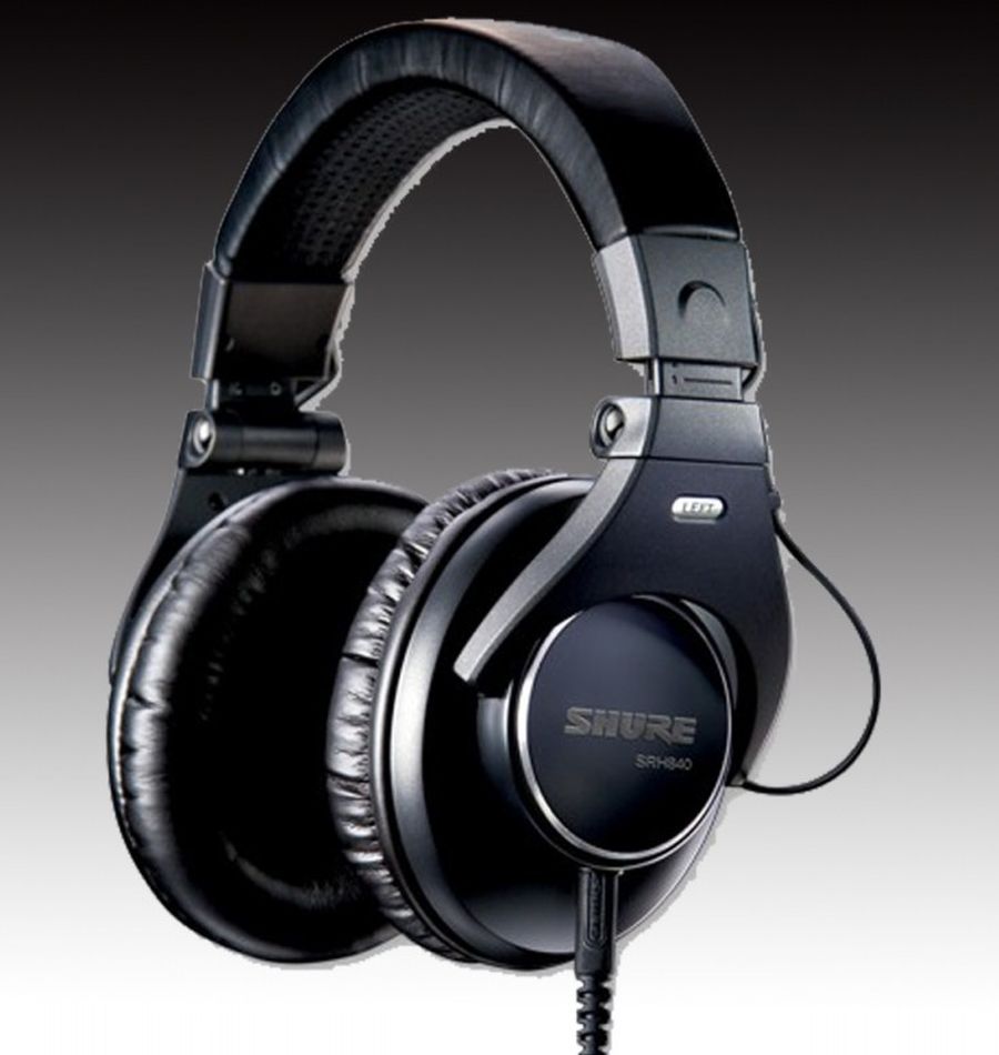 rr-国行shure舒尔srh840参考考级录音监听头戴耳机