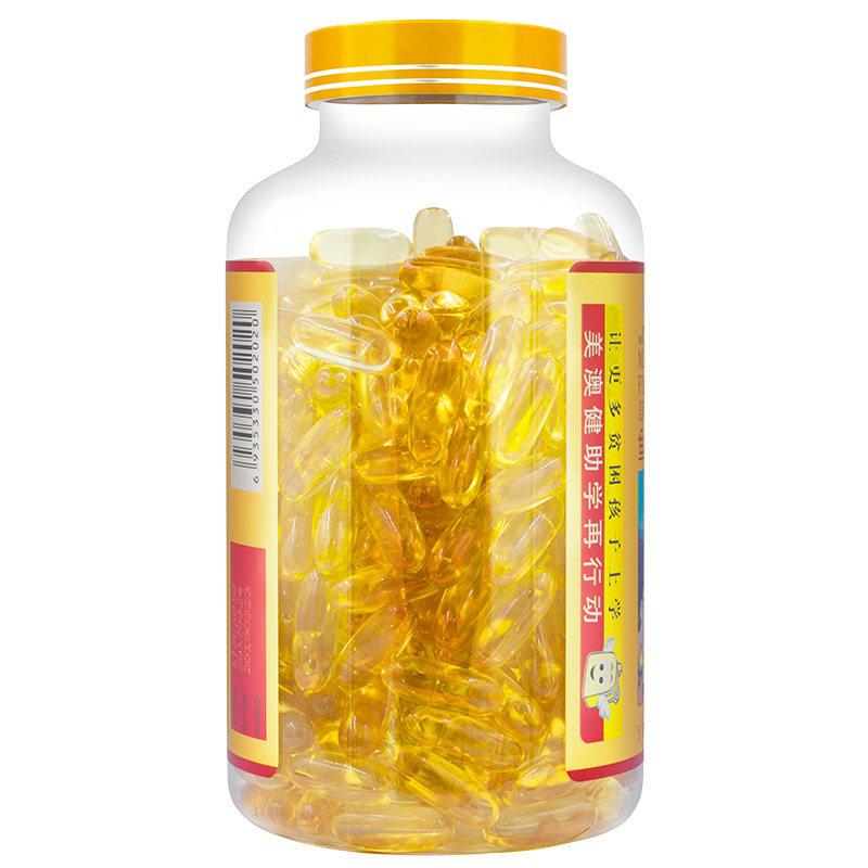 美澳健深海鱼油软胶囊300粒正品清通血管血脂浓稠调理保健食品