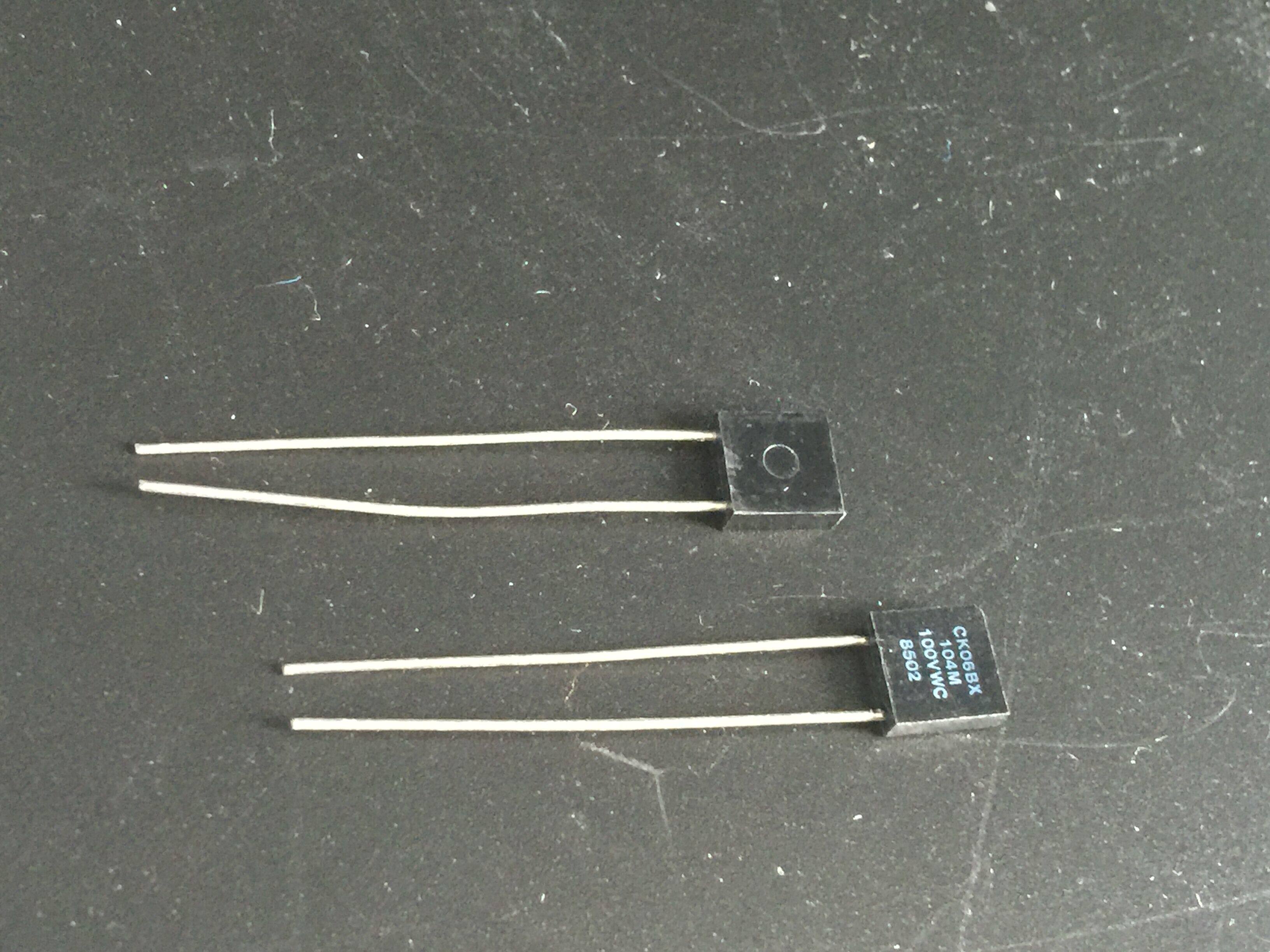 美国san银云云母发烧音频电容01uf100v100n电容器