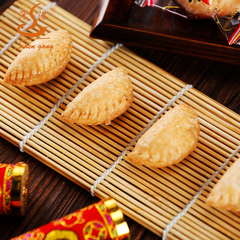 深港年货油角仔500g广东特产传统糕点年货酥角小吃炸素饺子批发