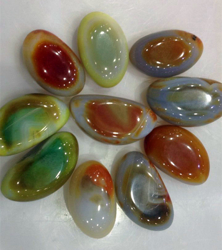 南京天然雨花石原石精品鹅卵石五彩石玛瑙石铺铺地石其它园艺用品