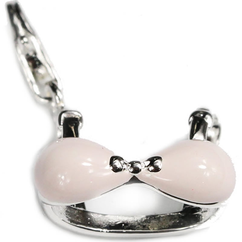 立体粉色文胸吊坠托马斯萨博情趣比基尼项坠首饰饰品项坠