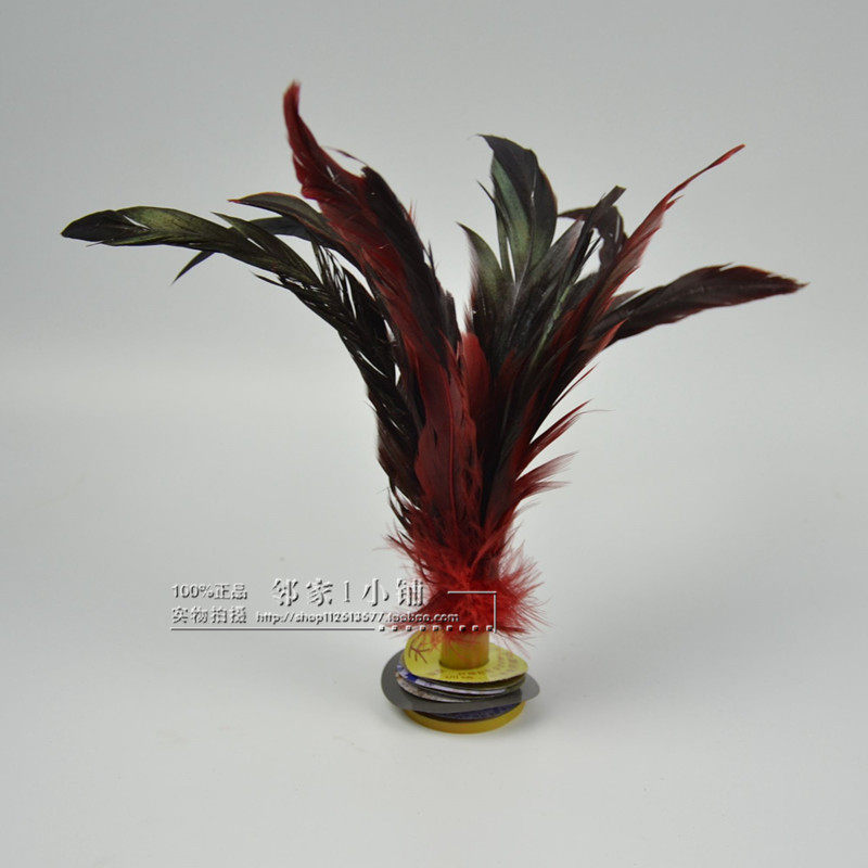 毽子怀旧经典鸡毛手工缝制儿时玩伴运动毽球花毽毽子