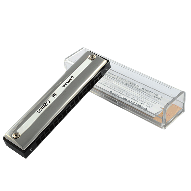 16孔复音口琴tombo通宝初学者成人入门自学学生口琴