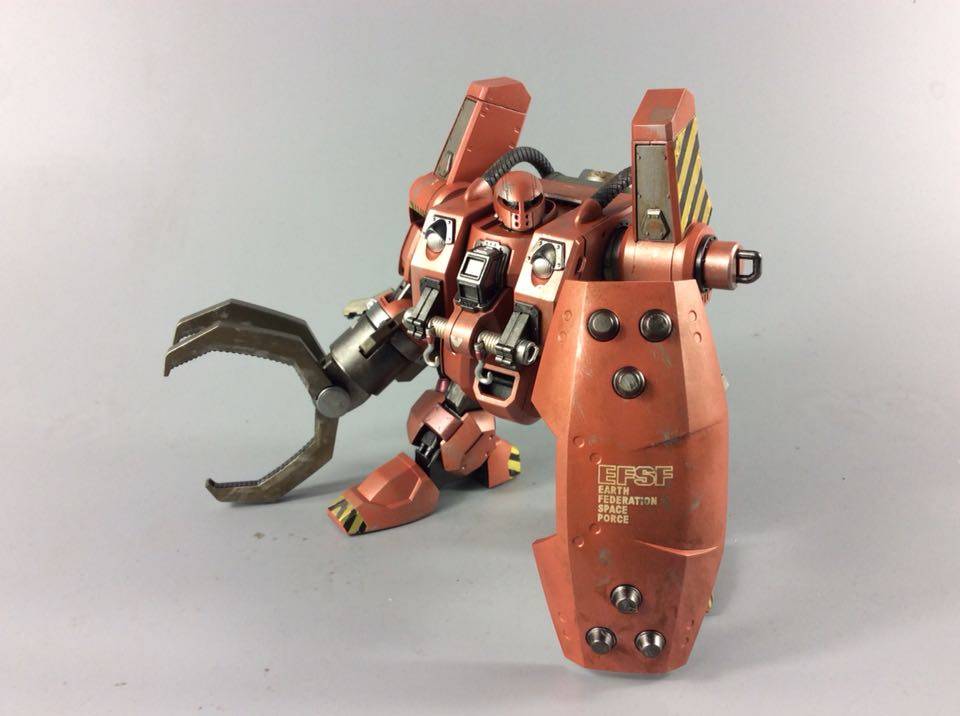 万代hg高达gto代工origin01后期型马修型机动工兵高达模型专区