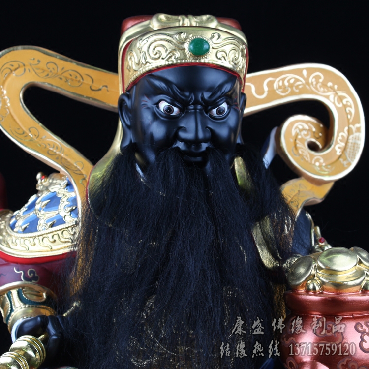赵公明中坛佛像武财神赵玄郎元帅赵元帅招财骑虎供奉摆件
