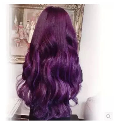 给头发打蜡膏正品无色焗油打腊染染发剂蜡染美发潮色抛光亚麻色