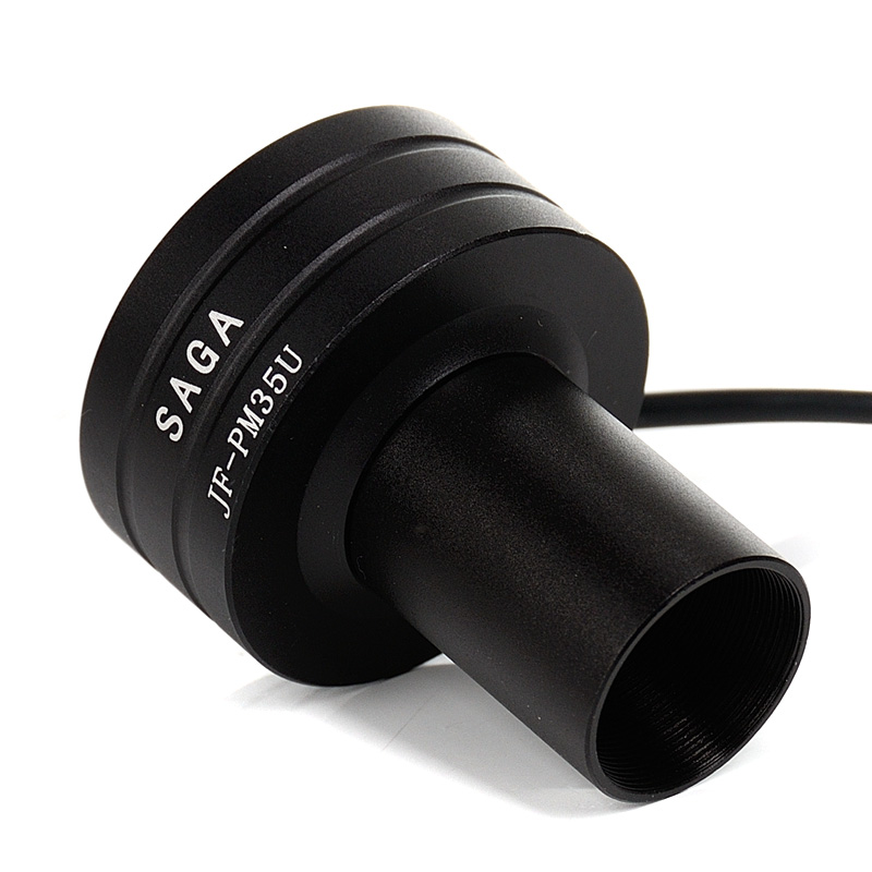 saga35万/130万像素ccd电子目镜可接电脑天文望远镜显微镜usb接口