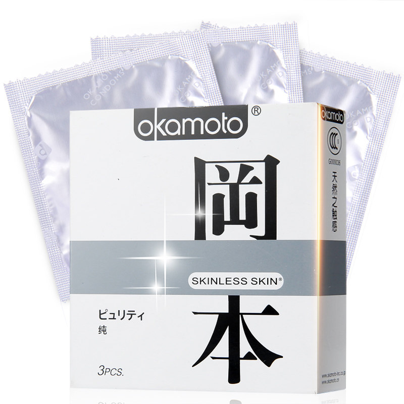 避孕套冈本3只装纯成人情趣计生性用品男用避孕套