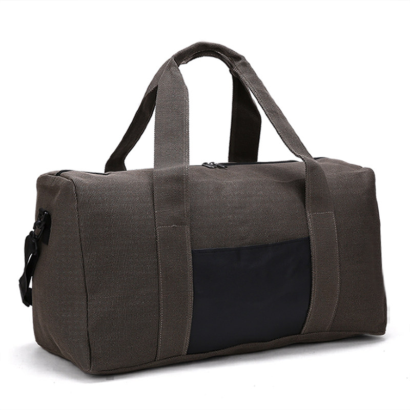 大容量复古帆布包手提旅行包长短短途旅游包出差行李旅行袋