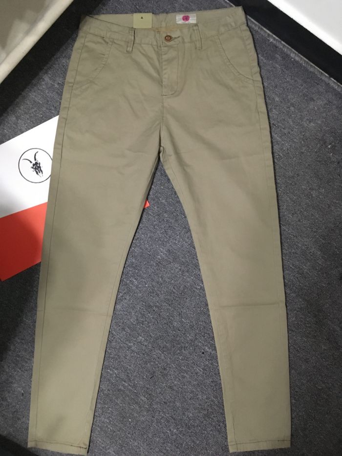 日单羊头OKAYAMA JAPAN系列男修身小脚锥型休闲裤