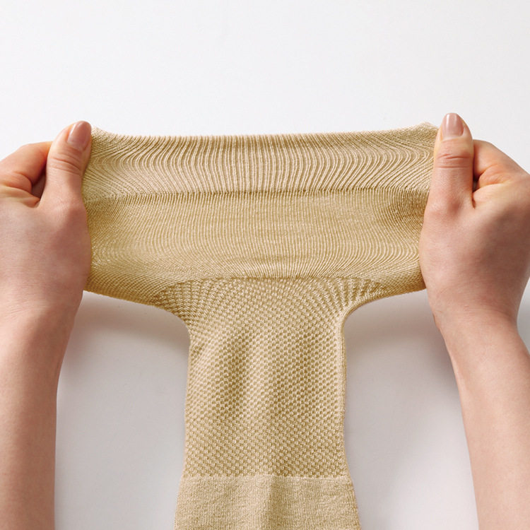 护膝日本原装cervin含丝保温男女轻薄透气弹力运动护具