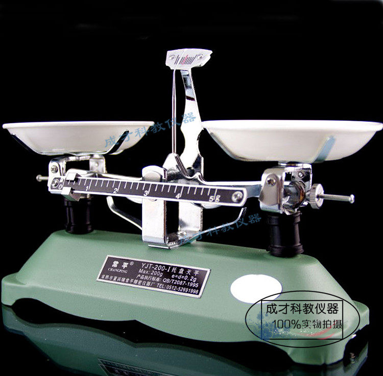 天平托盘100g0.1g药物物架学生砝码教学仪器教学仪器