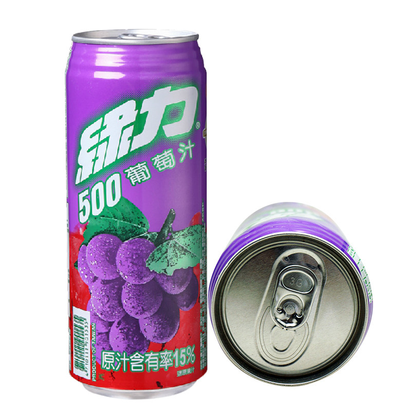 台湾进口绿力葡萄汁饮料480ml果味果汁饮料饮品浓缩果蔬汁