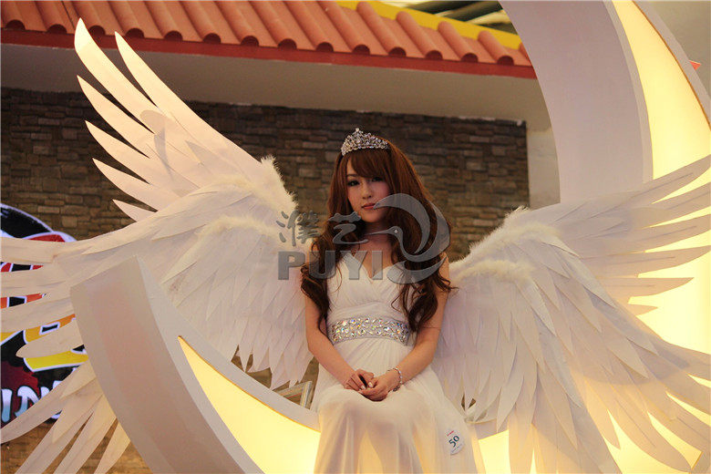 走秀翅膀2020新款天使道具舞台表演模特维多利亚壁饰