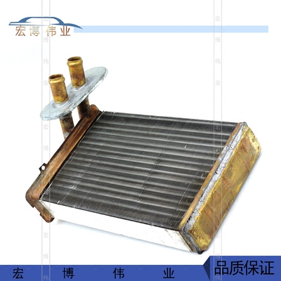 适用大众捷达全铜暖风热交换器耐用水箱