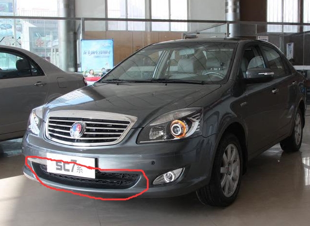 杠网上海英伦sc715sc717海景前杠下中网前杠通风中网