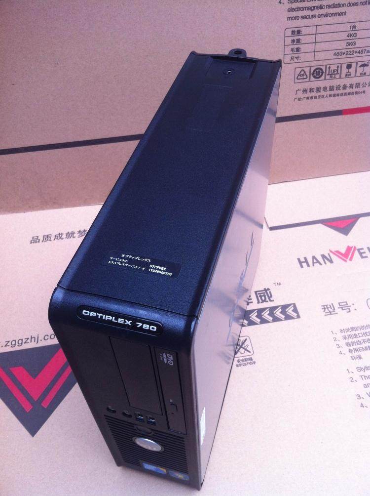 dell戴尔原装台式机gx780小主主机电脑双核四核台式整机