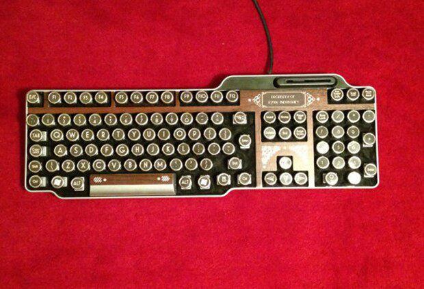 英国代购draped手作特别精细实木效果手工手工艺键盘