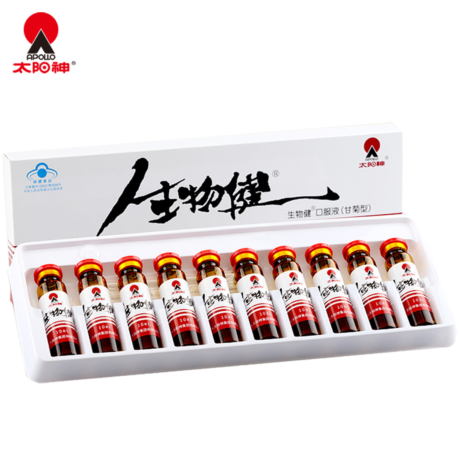 太阳神牌生物健r口服液(甘菊型) 10ml/支*10支免疫调节