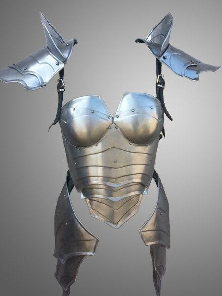 乌克兰代购suit手作蒸汽朋克战士铠甲护肩胸衣服饰