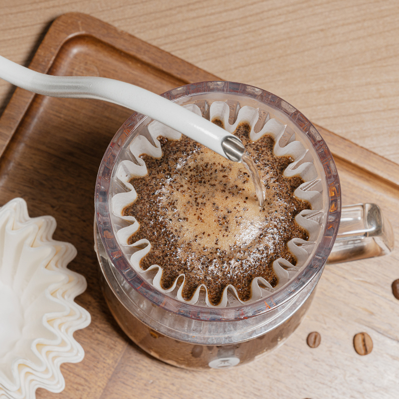 泰摩 冰瞳B75咖啡滤杯 金龙杯 手冲蛋糕型过滤杯家用咖啡器具