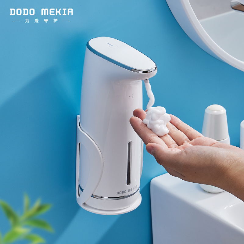 渡渡美家自动洗手液机感应器家用洗手机智能电动泡沫给皂液器壁挂