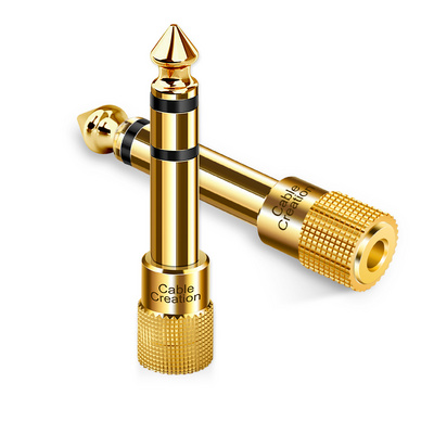 65转转接头电子琴话筒麦克风音箱耳机母音音频转换转接头