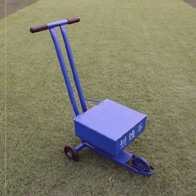 机器白灰训练场公路运动场画线机简易便携划线车