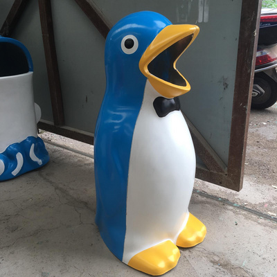 动物造型景区室外公用垃圾桶河堤卡通垃圾桶