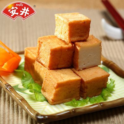 【包邮】安井q鱼板鱼豆腐2.5kg关东煮麻辣烫串串香豆捞火锅食材