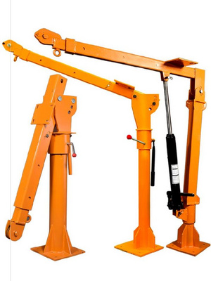 车载小吊机1吨24v伸缩液压装卸车皮卡车刹车其他起重工具