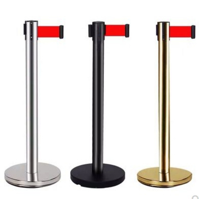 护栏拉伸隔断公园安检一米米线栏杆安全挡车护栏