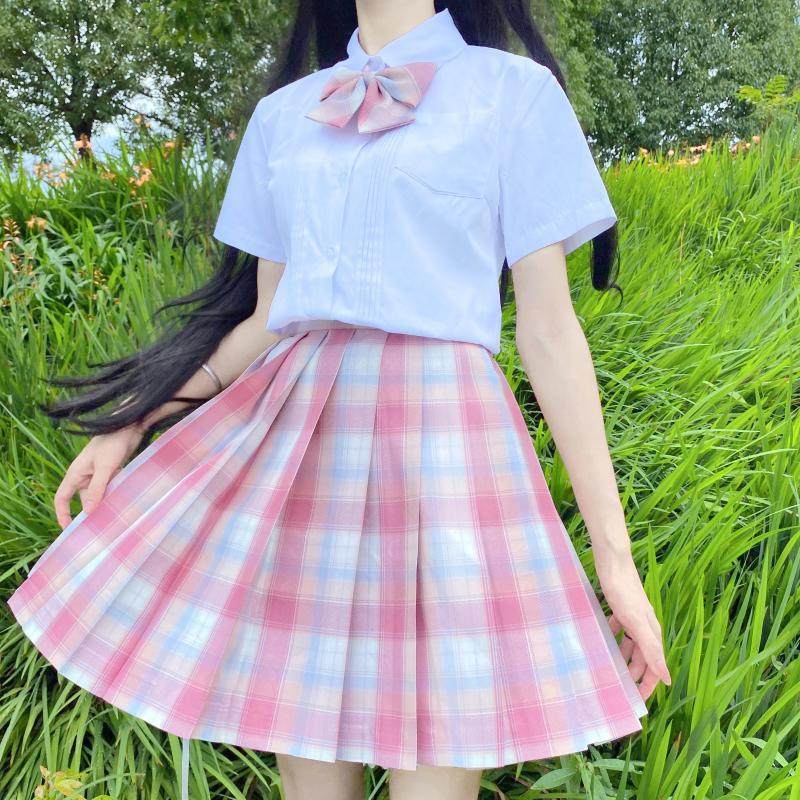 小椿水果糖jk正版制服高腰半身裙日学生校服