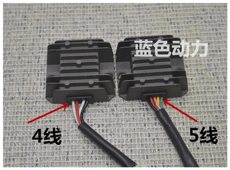 雅马哈110整流器接线图图片