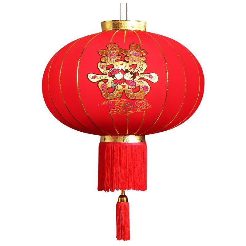 四川成都喜字大红灯笼婚庆室外婚礼防水大门门口装饰结婚灯笼喜庆