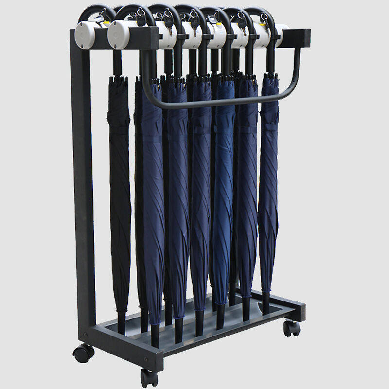 雨伞胜忆架子带锁家用可拆伞架伞袋机收纳12头伞